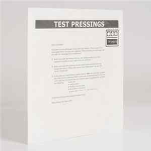 Demdike Stare - Testpressing #001 Album