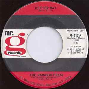 The Rainbow Press - A Better Way / There's A War On Album