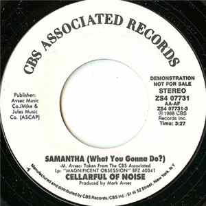 Cellarful Of Noise - Samantha (What You Gonna Do?) Album