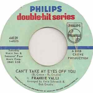 Frankie Valli - Can't Take My Eyes Off You / I Make A Fool Of Myself Album