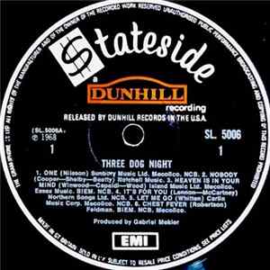 Three Dog Night - Three Dog Night Album