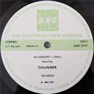Thunder - In Concert-504 Album