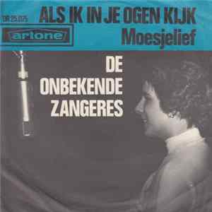 De Onbekende Zangeres - Als Ik In Je Ogen Kijk Album