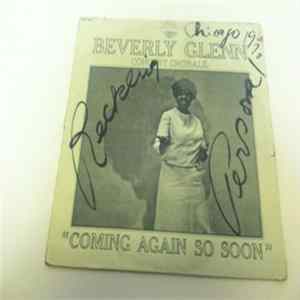 Beverly Glenn, Concert Chorale - Coming Again So Soon Album