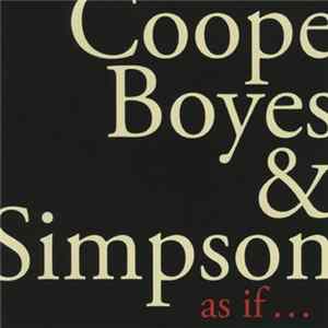 Coope Boyes & Simpson - As If ... Album