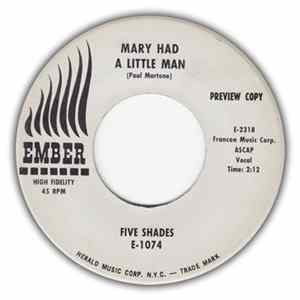 Five Shades - Mary Had A Little Man / Lonely Boy Album