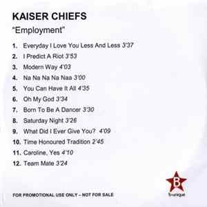 Kaiser Chiefs - Employment Album
