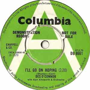 Des O'Connor - I'll Go On Hoping Album