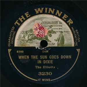 The Elliotts - When The Sun Goes Down In Dixie / From Me To Mandy Lee Album