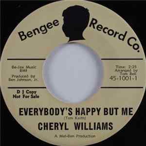 Cheryl Williams - Everybody's Happy But Me / I'm Your Fool Album