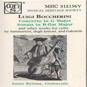 Anner Bylsma - Boccherini-Concerto in G Major Album