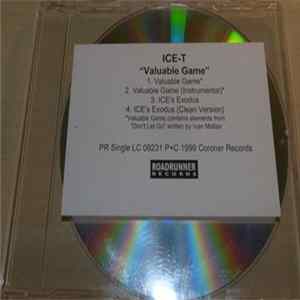 Ice-T - Valuable Game Album