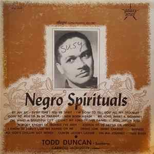 Todd Duncan - Negro Spirituals Album