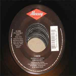 Kim Richey - I Know / I'm Alright Album