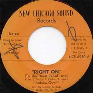 Barbara Gwen - Right On (To The Street Called Love) Album