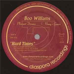 Boo Williams - Hard Times Album