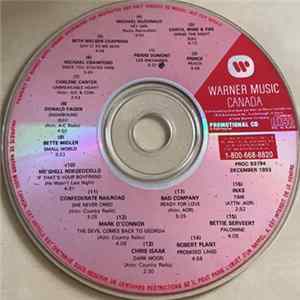 Various - Warner Music Canada December 1993 -Vol.194 Album