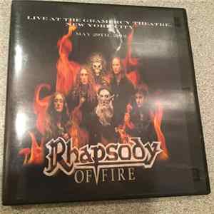 Rhapsody Of Fire - Live At Gramercy Theatre, New York City Album