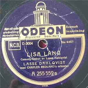 Lasse Dahlqvist Med Charles Redland's Orkester - Lisa Lång Album