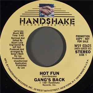 Gang's Back - Hot Fun Album