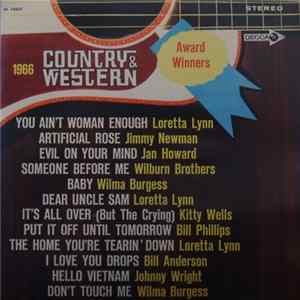 Various - 1966 Country & Western Award Winners Album