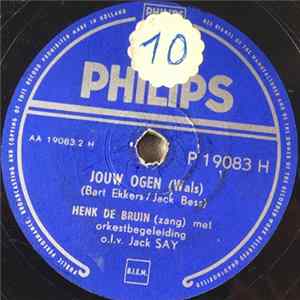 Henk De Bruin - Sonny Boy (Jongen Lief) / Jouw Ogen Album