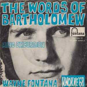 Wayne Fontana - The Words Of Bartholomew Album