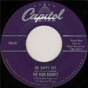 The Four Knights With Bobby Page And His Musical Pages - Oh, Happy Day Album