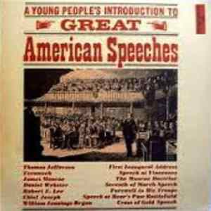 John Derks & Barret Clark - A Young Persons Guide To Great American Speeches Album