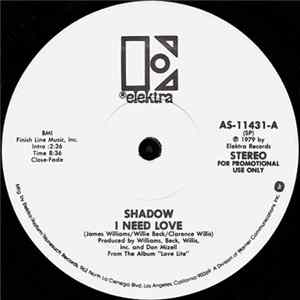 Shadow - I Need Love Album