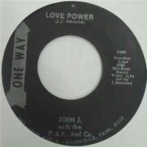 John J. With The P.A.K. And Co - Big Kids And Little People / Album