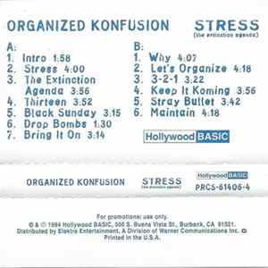 Organized Konfusion - Stress: The Extinction Agenda Album