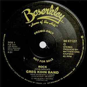 Greg Kihn Band - Rock / Stand Together Album