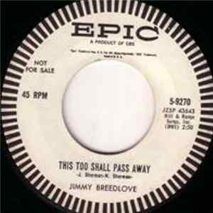 Jimmy Breedlove - This Too Shall Pass Away / Could This Be Love Album