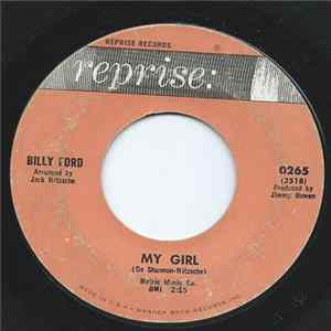 Billy Ford - My Girl Album