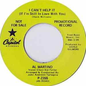 Al Martino - I Can't Help It (If I'm Still In Love With You) / I Can See Only You Album