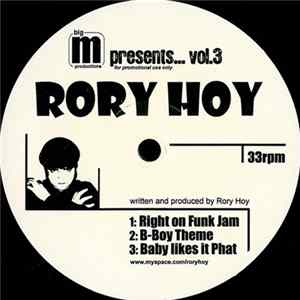 Hayz / Rory Hoy - Big M Productions Presents... Vol.3 Album