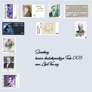 Various - Sammlung Kurzer Deutschsprachiger Texte 005 Album