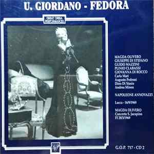 U. Giordano, Magda Olivero - Fedora - Concerto Firenze 1969 Album