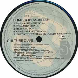 Culture Club - Colour By Numbers Album