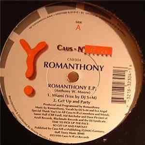 Romanthony - Romanthony E.P. Album