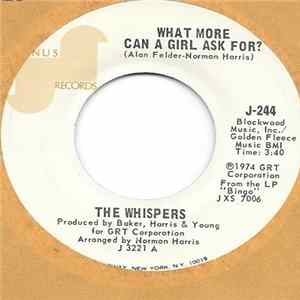 The Whispers - What More Can A Girl Ask For? Album