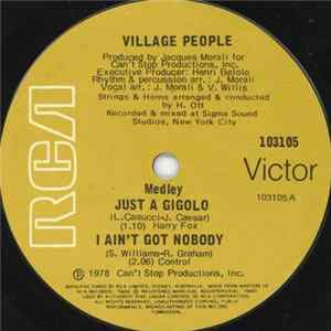 Village People - Just A Gigolo / I Ain't Got Nobody / Macho Man Album