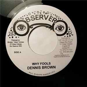 Dennis Brown - Why Fools / Shame Album