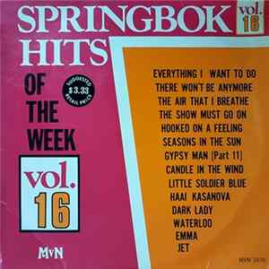 Unknown Artist - Springbok Hits Of The Week Vol.16 Album