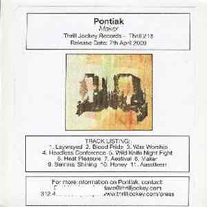 Pontiak - Maker Album