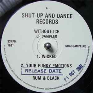 Rum & Black - Without Ice LP Sampler Album