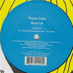 Naum Gabo - Black Lab Album