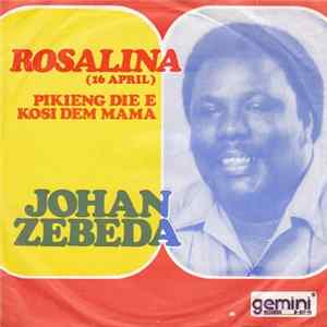 Johan Zebeda - Rosalina (16 April) Album