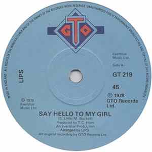 LIPS - Say Hello To My Girl Album